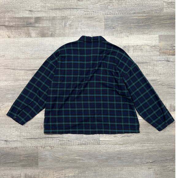 Madewell Flannel Bromley Button Up Shirt in Bryanston Plaid Womens Size XL Top - Picture 3 of 7